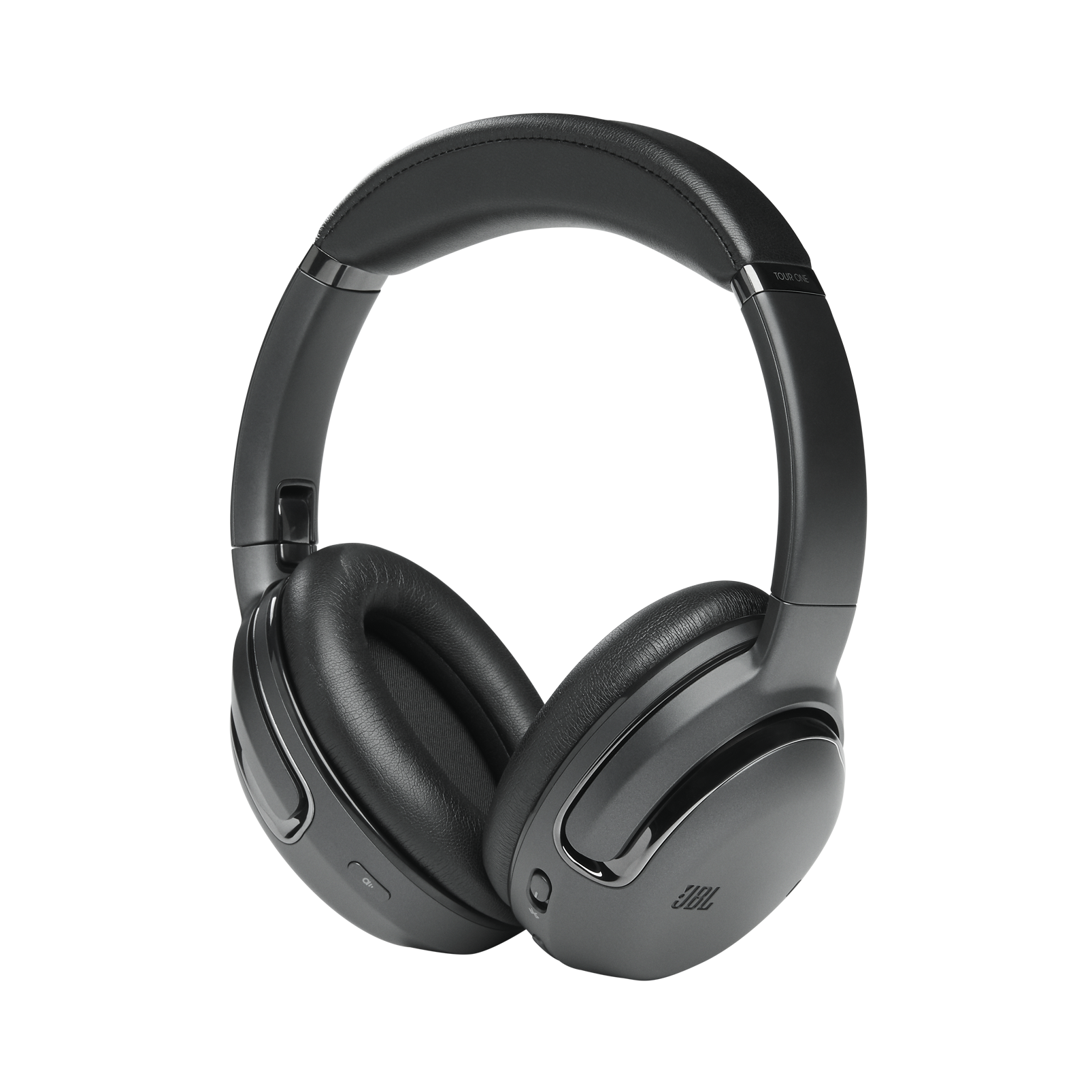 JBL Tour One - Black - Wireless over-ear noise cancelling headphones - Detailshot 3